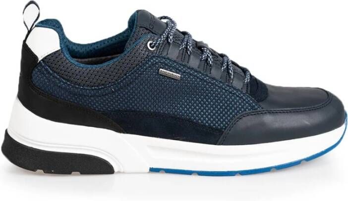 Geox Sneakers; Rockson B; Blauw Heren