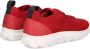 Geox Rode Casual Textiel Sneakers Red Heren - Thumbnail 10
