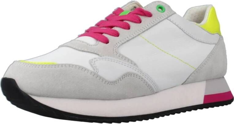 Geox Stijlvolle Casual Sneakers voor Vrouwen White Dames