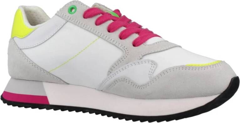 Geox Stijlvolle Casual Sneakers voor Vrouwen White Dames