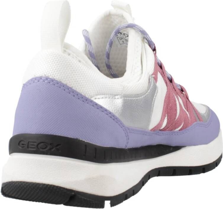 Geox Stijlvolle Sneakers voor modebewuste vrouwen White Dames