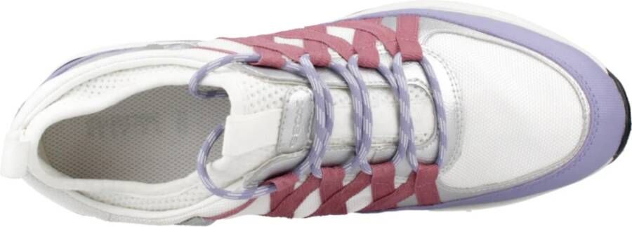 Geox Stijlvolle Sneakers voor modebewuste vrouwen White Dames