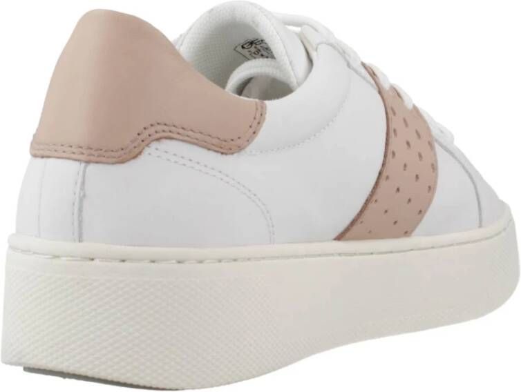 Geox Skyely Damesmode Sneakers White Dames