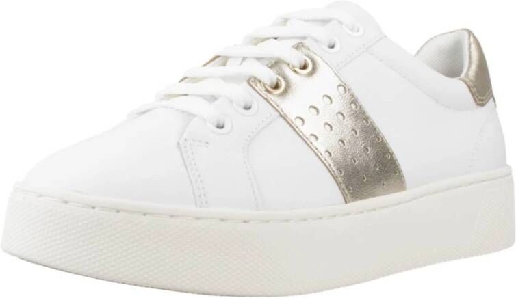 Geox Stijlvolle Skyely Damessneakers White Dames