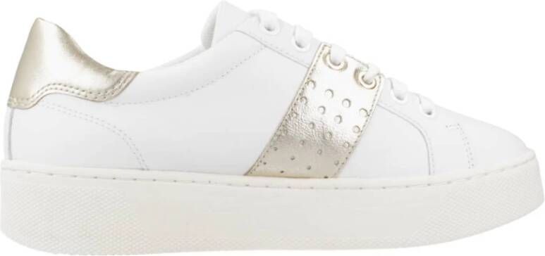 Geox Stijlvolle Skyely Damessneakers White Dames