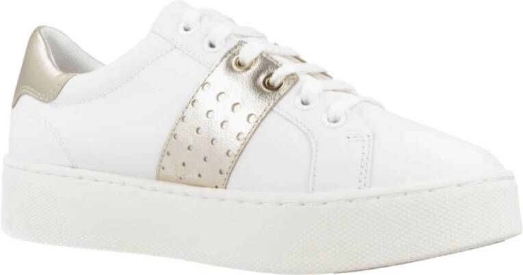 Geox Stijlvolle Skyely Damessneakers White Dames