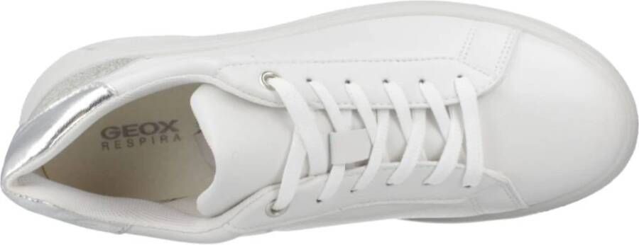 Geox Stijlvolle Dames Casual Sneakers White Dames