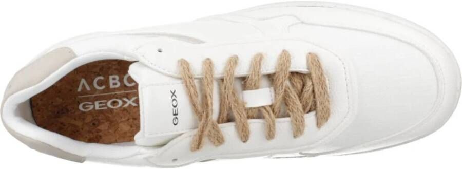 Geox Sneakers White Heren