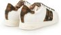 Geox Sneakers met ronde neus en versierde details White Dames - Thumbnail 3