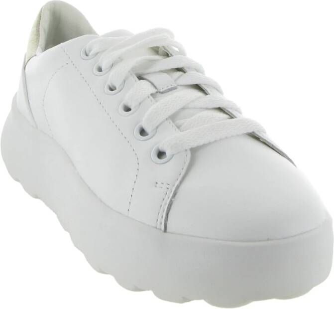 Geox Sperica Casual Sneakers White Dames