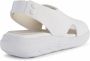 Geox Witte platte sandalen voor vrouwen White Dames - Thumbnail 4