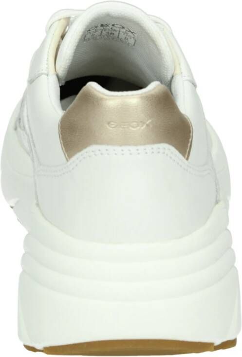 Geox Sportieve lage damesschoenen wit