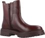 Geox Klassieke Chelsea Boots met Iridea Detail Beige Dames - Thumbnail 5