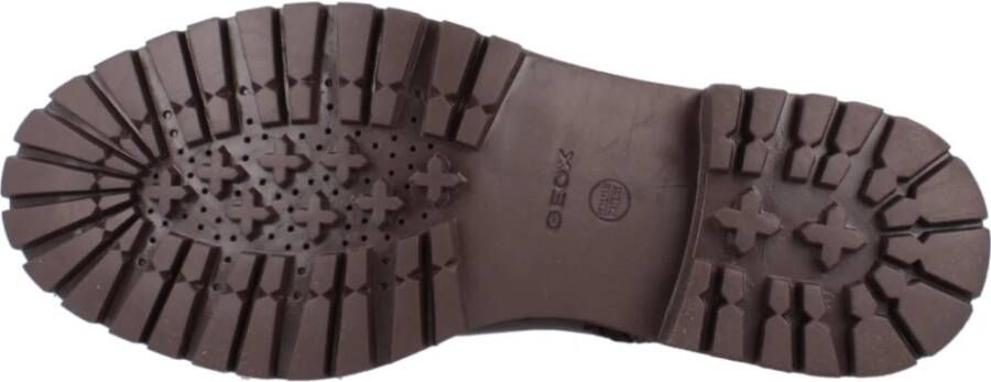 Geox Klassieke Chelsea Boots met Iridea Detail Beige Dames