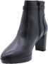 Geox Stijlvolle Enkellaars Bourbon Black Dames - Thumbnail 12
