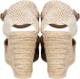 Geox Stijlvolle Espadrilles met Sleehak Pink Dames - Thumbnail 2