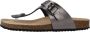 Geox Stijlvolle Flip Flops voor zomerse dagen Gray Dames - Thumbnail 4