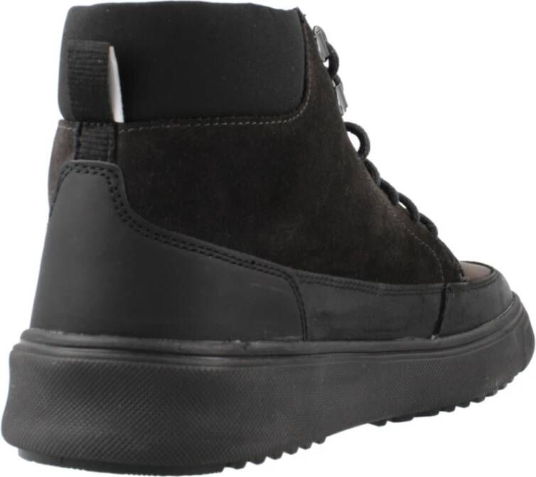 Geox Stijlvolle Lace-up Laarzen Brown Heren