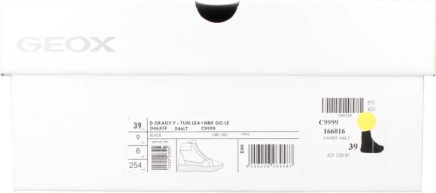 Geox Stijlvolle Lace-up Laarzen in Grijs