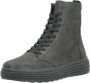 Geox Stijlvolle Lace-up Laarzen voor Vrouwen Black Dames - Thumbnail 4