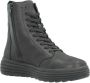 Geox Stijlvolle Lace-up Laarzen voor Vrouwen Black Dames - Thumbnail 7