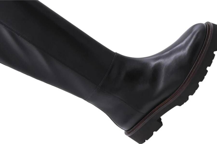 Geox Stijlvolle Leren Laarzen voor Mannen