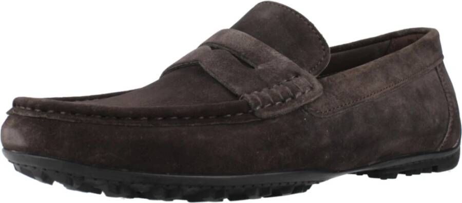 Geox Stijlvolle Loafers met Gripzool Brown Heren