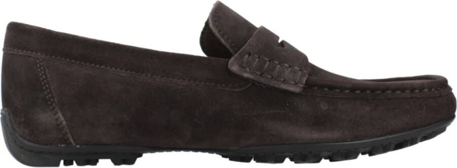 Geox Stijlvolle Loafers met Gripzool Brown Heren