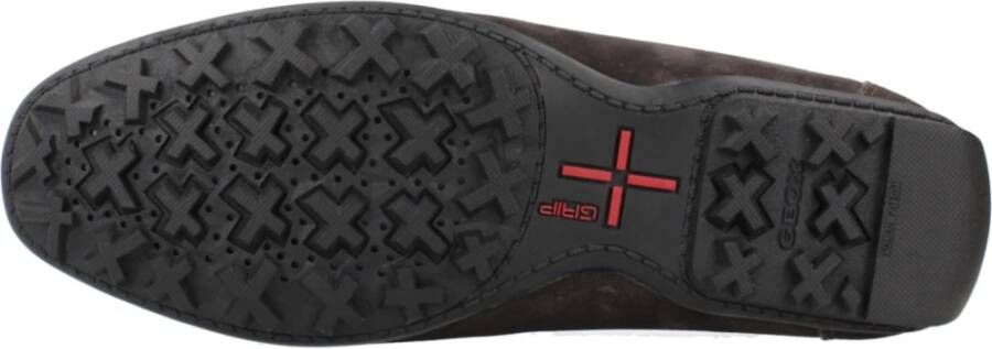 Geox Stijlvolle Loafers met Gripzool Brown Heren