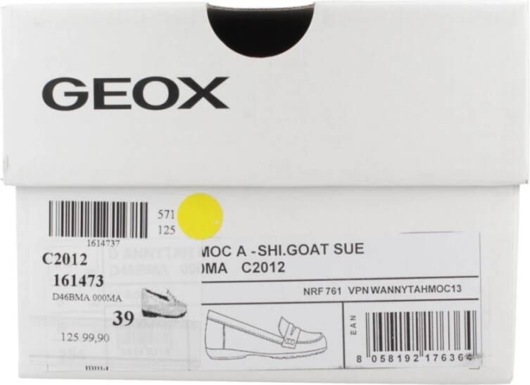 Geox Stijlvolle Loafers voor Mannen
