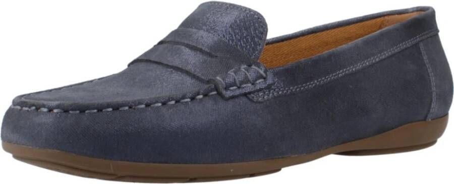 Geox Stijlvolle Loafers voor Mannen Yellow Dames