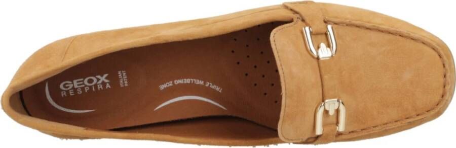 Geox Stijlvolle Loafers voor Vrouwen Brown Dames