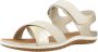 Geox Stijlvolle platte sandalen voor de zomer Beige Dames - Thumbnail 5