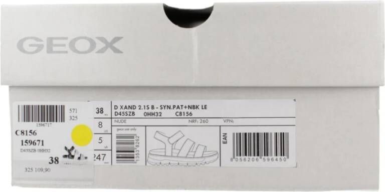 Geox Stijlvolle platte sandalen voor vrouwen