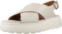 Geox Stijlvolle platte sandalen voor vrouwen Beige Dames - Thumbnail 5