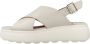 Geox Stijlvolle platte sandalen voor vrouwen Beige Dames - Thumbnail 6