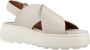 Geox Stijlvolle platte sandalen voor vrouwen Beige Dames - Thumbnail 8