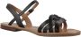 Geox Stijlvolle platte sandalen voor vrouwen Black Dames - Thumbnail 7