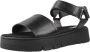 Geox Stijlvolle platte sandalen voor vrouwen Black Dames - Thumbnail 2