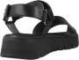 Geox Stijlvolle platte sandalen voor vrouwen Black Dames - Thumbnail 4