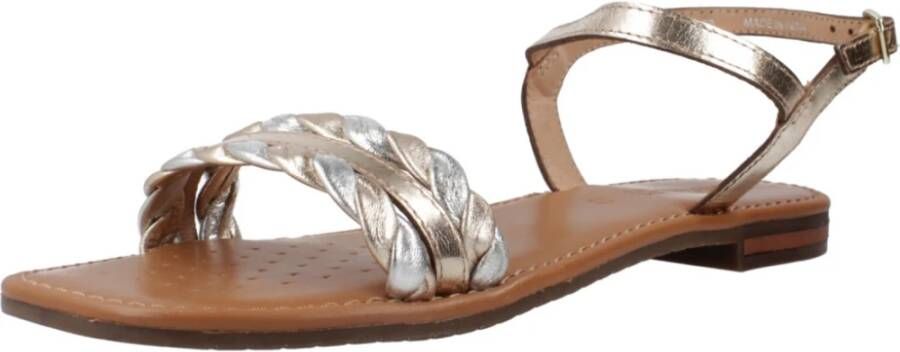 GEOX D SOZY Q A Sandalen GOLD SILVER - Foto 3