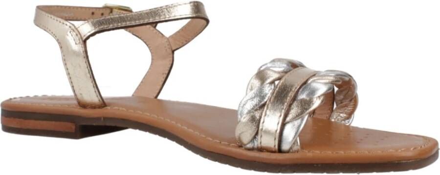 GEOX D SOZY Q A Sandalen GOLD SILVER - Foto 6
