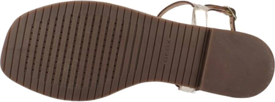 GEOX D SOZY Q A Sandalen GOLD SILVER - Foto 7