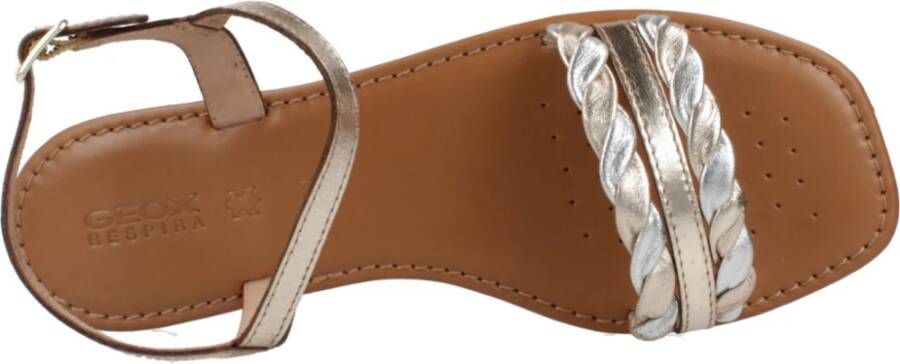GEOX D SOZY Q A Sandalen GOLD SILVER - Foto 8