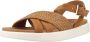 Geox Stijlvolle platte sandalen voor vrouwen Brown Dames - Thumbnail 6
