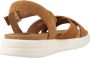 Geox Stijlvolle platte sandalen voor vrouwen Brown Dames - Thumbnail 7