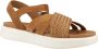 Geox Stijlvolle platte sandalen voor vrouwen Brown Dames - Thumbnail 9