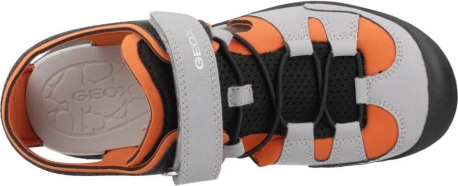 Geox Stijlvolle platte sandalen voor vrouwen Multicolor Heren
