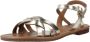 Geox Stijlvolle platte sandalen voor vrouwen Yellow Dames - Thumbnail 5