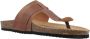 Geox Stijlvolle Sandaal Flip Flops Brown Heren - Thumbnail 7